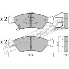 fri.tech. Σετ τακάκια 380.0