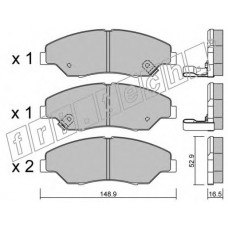 fri.tech. Σετ τακάκια 385.0