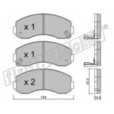 fri.tech. Σετ τακάκια 386.0
