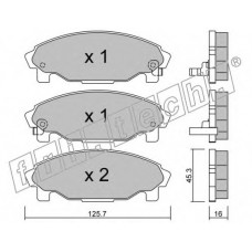 fri.tech. Σετ τακάκια 388.0