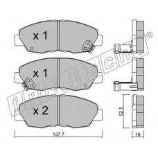 fri.tech. Σετ τακάκια 393.0