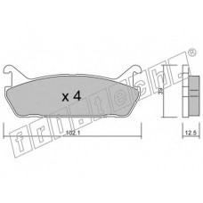 fri.tech. Σετ τακάκια 399.0