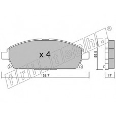 fri.tech. Σετ τακάκια 421.0