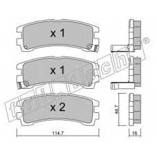 fri.tech. Σετ τακάκια 423.0