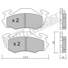 fri.tech. Σετ τακάκια 427.0