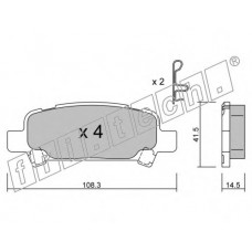 fri.tech. Σετ τακάκια 429.0