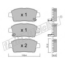 fri.tech. Σετ τακάκια 438.0
