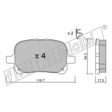 fri.tech. Σετ τακάκια 444.0