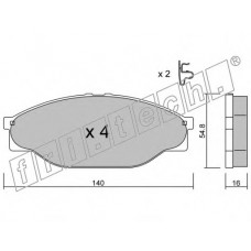 fri.tech. Σετ τακάκια 448.0