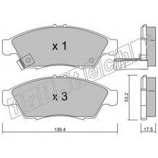 fri.tech. Σετ τακάκια 453.0