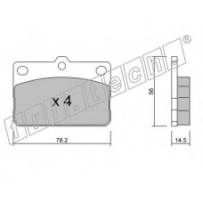 fri.tech. Σετ τακάκια 456.0
