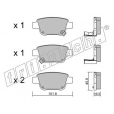 fri.tech. Σετ τακάκια 467.0