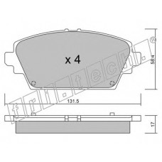 fri.tech. Σετ τακάκια 480.0