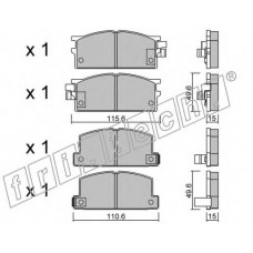 fri.tech. Σετ τακάκια 482.0