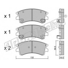 fri.tech. Σετ τακάκια 492.0