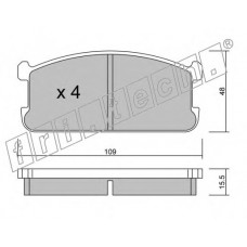 fri.tech. Σετ τακάκια 496.0