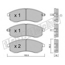 fri.tech. Σετ τακάκια 498.0