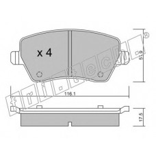 fri.tech. Σετ τακάκια 501.0