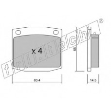 fri.tech. Σετ τακάκια 502.0