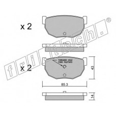 fri.tech. Σετ τακάκια 508.0