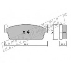 fri.tech. Σετ τακάκια 509.0