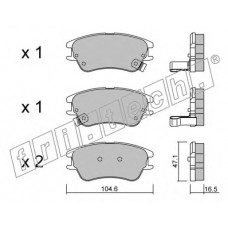 fri.tech. Σετ τακάκια 518.0