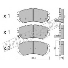 fri.tech. Σετ τακάκια 519.0