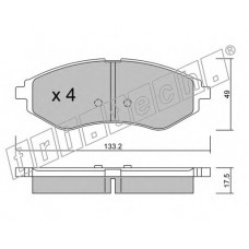 fri.tech. Σετ τακάκια 524.0