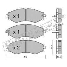 fri.tech. Σετ τακάκια 525.0