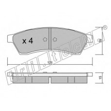 fri.tech. Σετ τακάκια 526.0