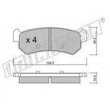 fri.tech. Σετ τακάκια 527.0