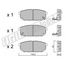 fri.tech. Σετ τακάκια 532.0