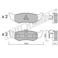 fri.tech. Σετ τακάκια 538.0