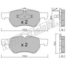 fri.tech. Σετ τακάκια 539.0
