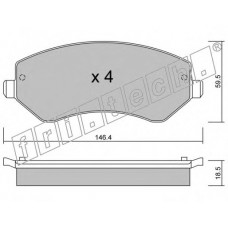 fri.tech. Σετ τακάκια 540.0