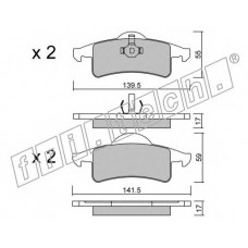 fri.tech. Σετ τακάκια 542.0