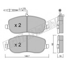 fri.tech. Σετ τακάκια 546.0