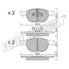 fri.tech. Σετ τακάκια 549.0