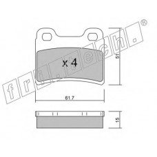 fri.tech. Σετ τακάκια 551.0