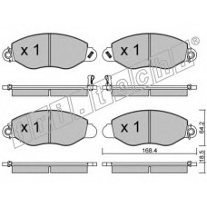 fri.tech. Σετ τακάκια 552.0