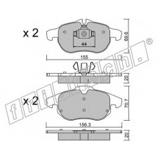 fri.tech. Σετ τακάκια 556.0
