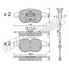 fri.tech. Σετ τακάκια 556.0W