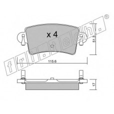 fri.tech. Σετ τακάκια 562.0
