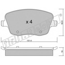 fri.tech. Σετ τακάκια 563.0