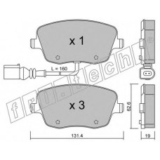 fri.tech. Σετ τακάκια 563.1