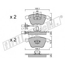 fri.tech. Σετ τακάκια 565.1
