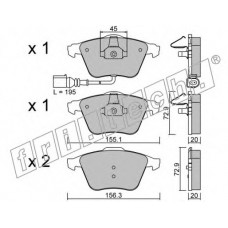 fri.tech. Σετ τακάκια 565.4