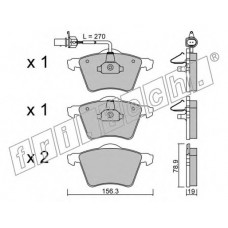 fri.tech. Σετ τακάκια 566.0