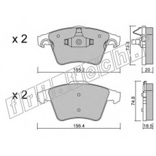 fri.tech. Σετ τακάκια 568.3