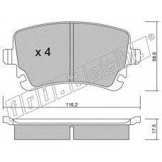 fri.tech. Σετ τακάκια 570.2